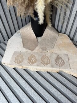 ⁦עטרה לטלית "תיקון הכללי" שמנת⁩ – תמונה ⁦2⁩