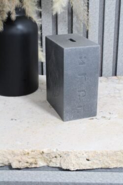 קופת צדקה האש שלי אבן כהה