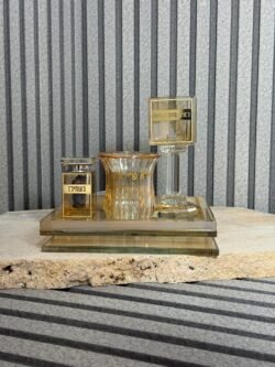 ⁦סט הבדלה פס זהב מסתובב⁩ – תמונה ⁦2⁩